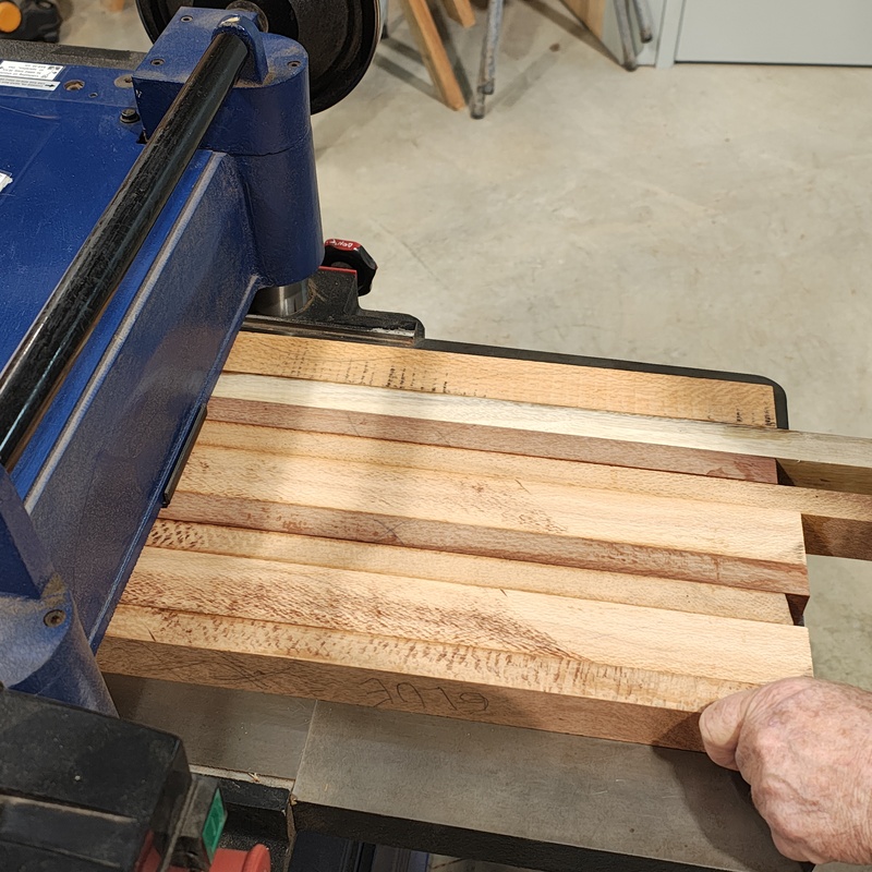 End Grain Chopping Board Progress