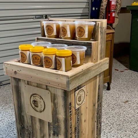 Honey Display Stand